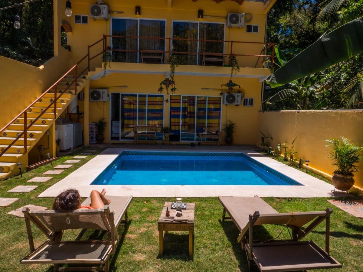 Habitacion Privada Con Pisicina Y Cocina Compartida Sayulita Exteriör bild