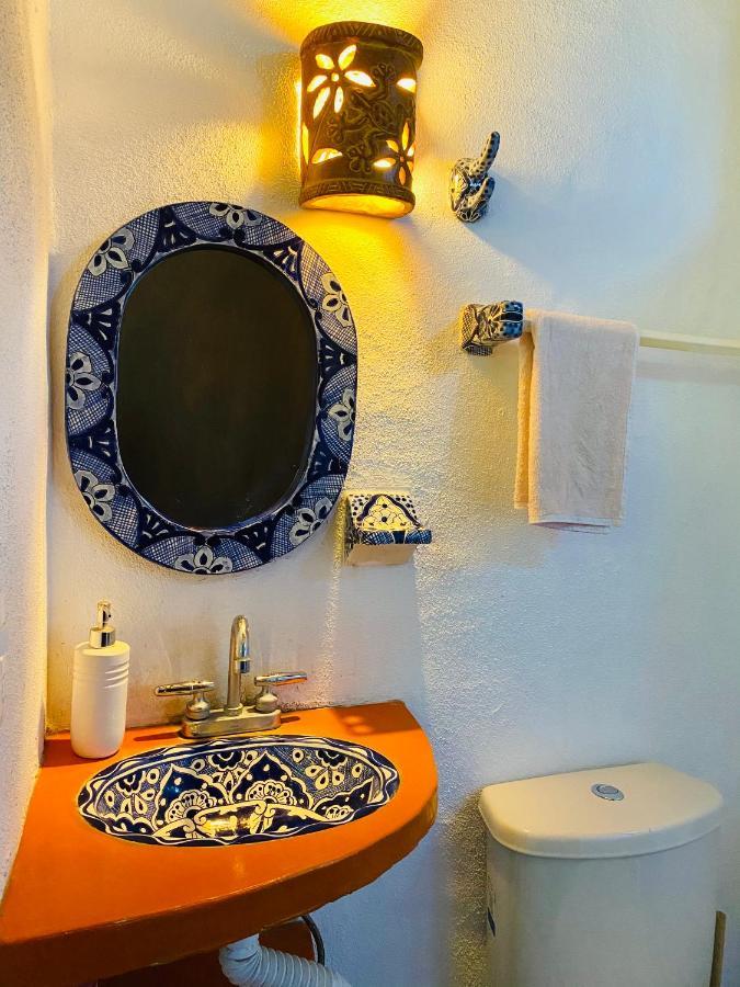 Habitacion Privada Con Pisicina Y Cocina Compartida Sayulita Exteriör bild