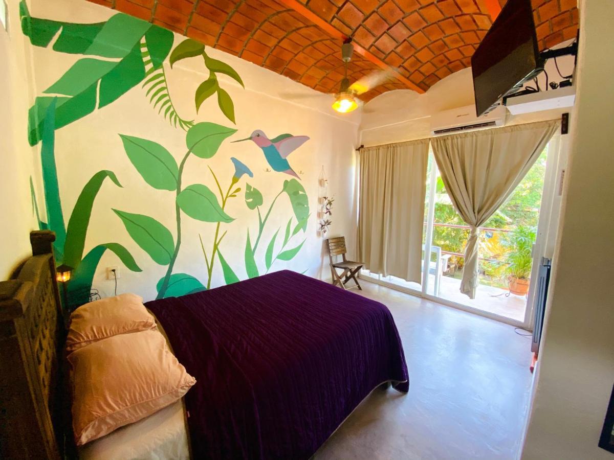 Habitacion Privada Con Pisicina Y Cocina Compartida Sayulita Exteriör bild
