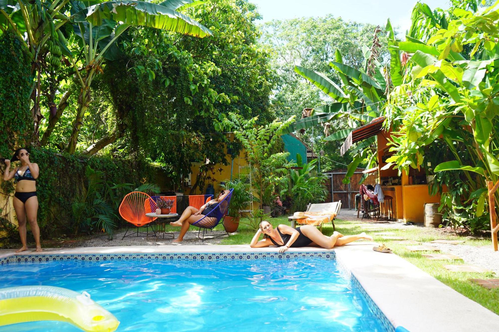 Habitacion Privada Con Pisicina Y Cocina Compartida Sayulita Exteriör bild