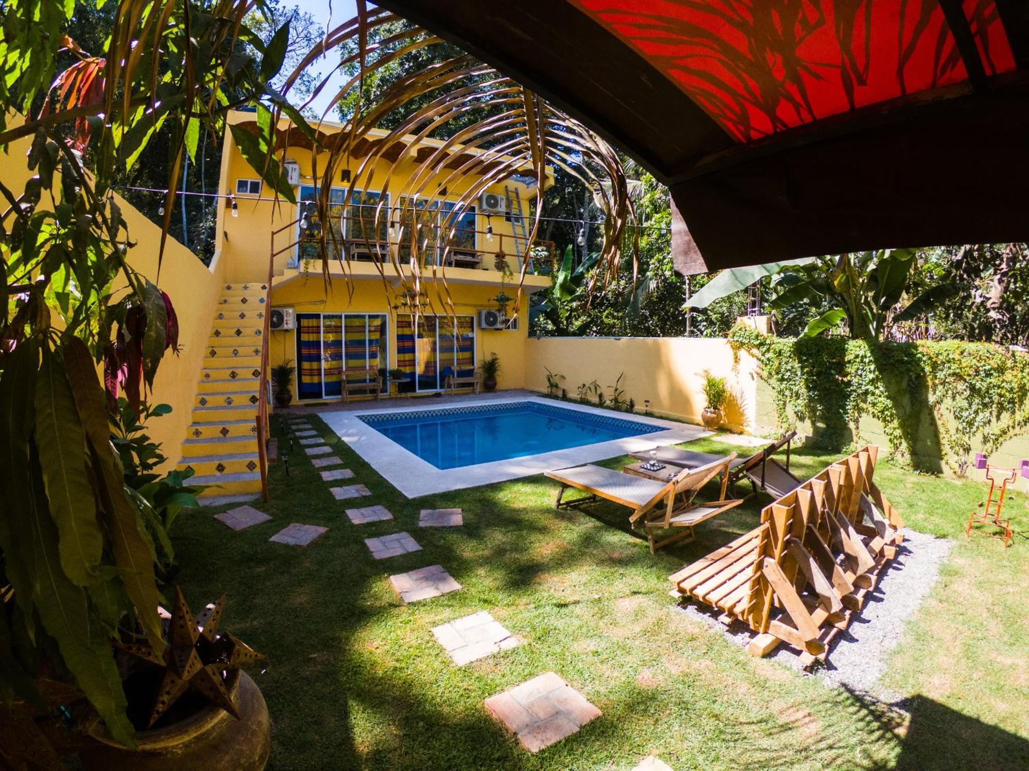 Habitacion Privada Con Pisicina Y Cocina Compartida Sayulita Exteriör bild