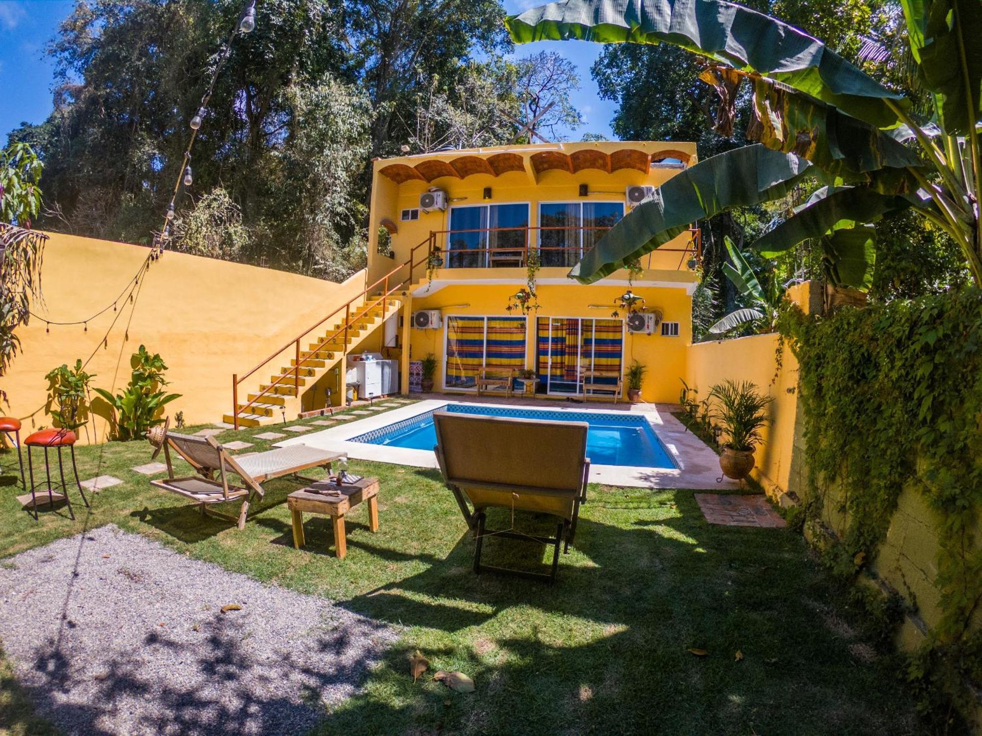 Habitacion Privada Con Pisicina Y Cocina Compartida Sayulita Exteriör bild
