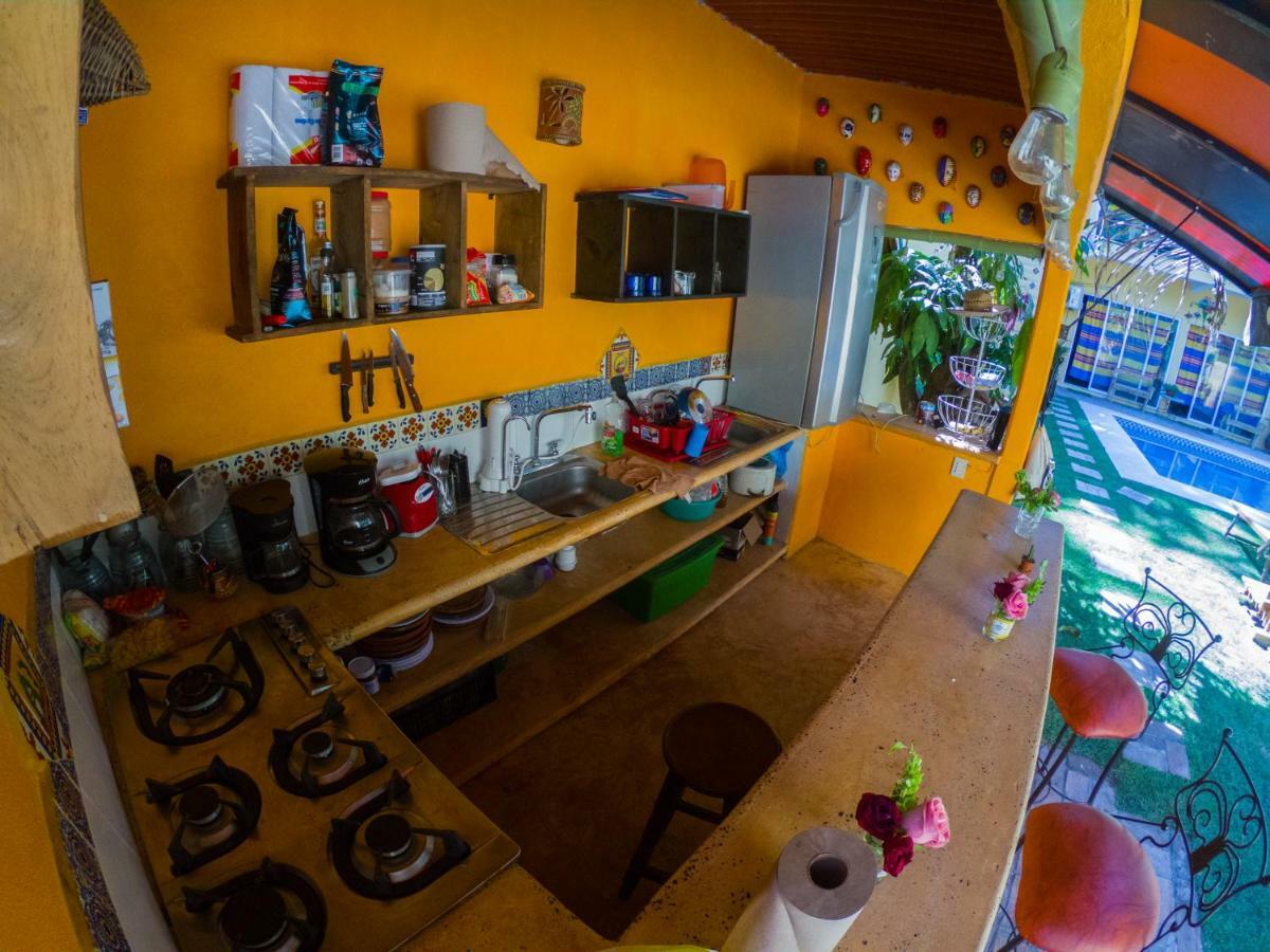 Habitacion Privada Con Pisicina Y Cocina Compartida Sayulita Exteriör bild